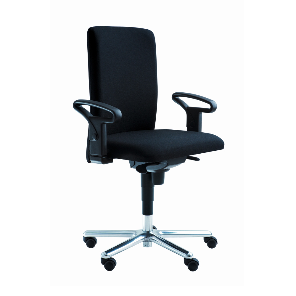 A modern office swivel and intervertebral-disc support chair for sturdy